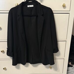 89th & Madison Elegant Black Blazer